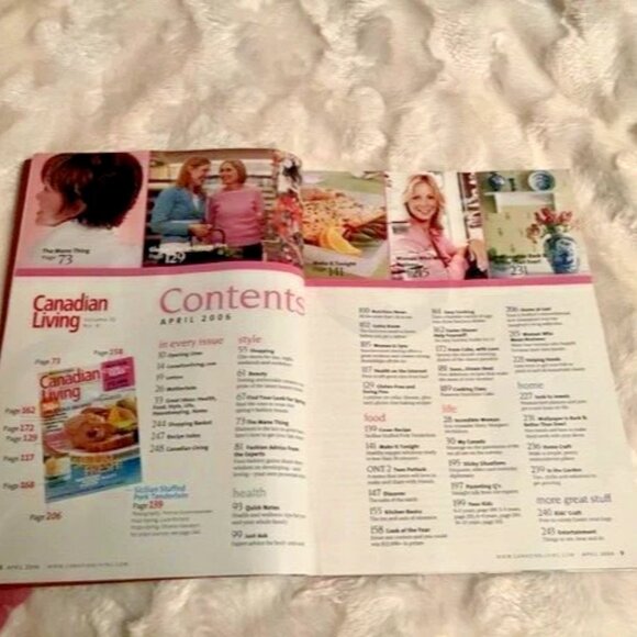 2/$30 Canadian Living Magazine Apr 2006 Vol 31 No 4 Easter Buffet Gluten-free - Picture 2 of 4